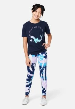 ADJMI Printed Full Length Leggings Bottoms