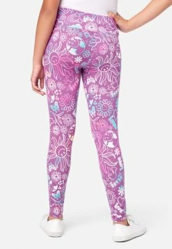 ADJMI Bottoms Printed Full Length Leggings