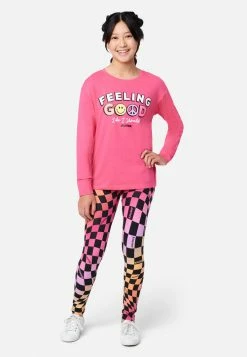 ADJMI Printed Full Length Leggings Bottoms