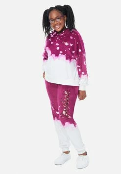 Adjmi Collection X By Justice Dip-Dye Joggers