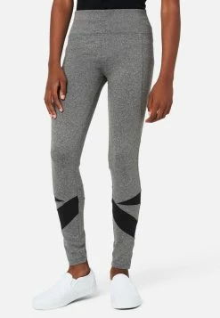 Adjmi Mesh Cutout Full-Length Leggings Bottoms