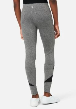Adjmi Mesh Cutout Full-Length Leggings Bottoms