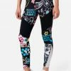 ADJMI Bottoms J Sport Ditsy Pieced Print Leggings