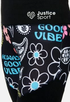 ADJMI Bottoms J Sport Ditsy Pieced Print Leggings