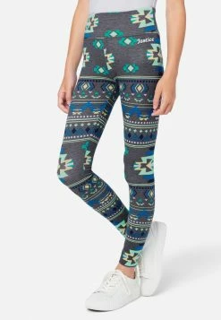 Adjmi Patterned Full-Length Leggings Bottoms