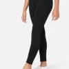 Adjmi Bottoms Fleece-Lined Full-Length Leggings