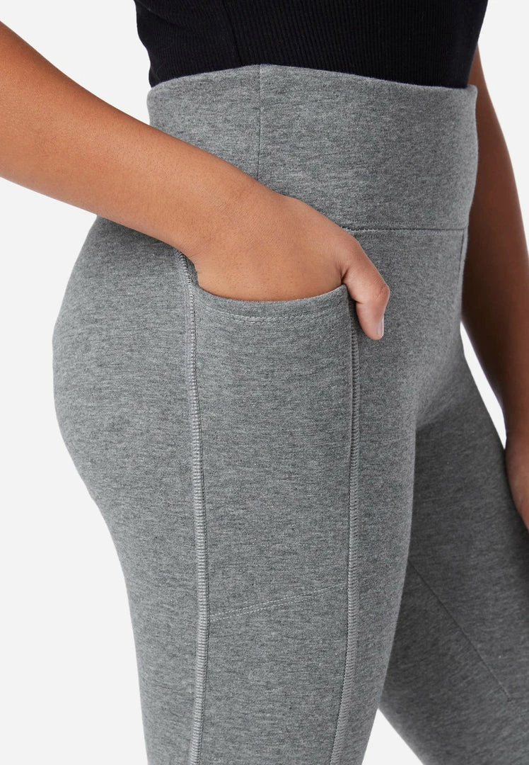 Adjmi Bottoms Fleece-Lined Full-Length Leggings 5 Adjmi Bottoms Fleece-Lined Full-Length Leggings