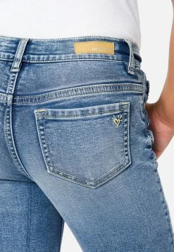 Adjmi Destructed Mini Mom Jeans Bottoms