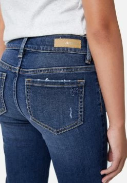 Adjmi Bottoms Destructed Mid-Rise Jean Leggings