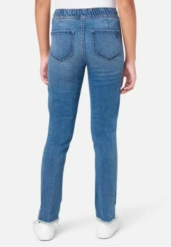 Adjmi Destructed Pull-On Cropped Jean Leggings Bottoms