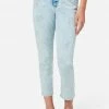 ADJMI Bottoms Light Wash Hearts Mini Mom Jeans