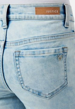 ADJMI Bottoms Light Wash Hearts Mini Mom Jeans