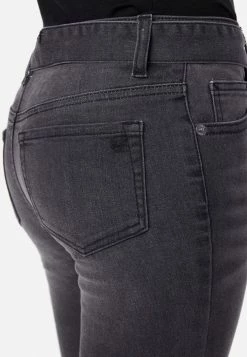 Adjmi Bottoms Rhinestone Belted Jean Leggings