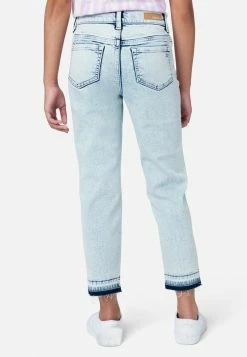 Adjmi Destructed Mini Mom Jeans Bottoms