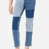 Adjmi Patchwork Mini Mom Jeans Bottoms