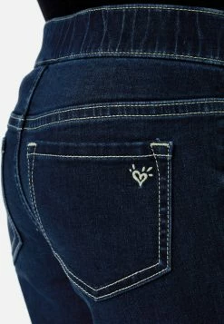 Adjmi Sequin-Accent Heart Jean Leggings Bottoms