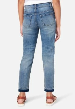 Adjmi Destructed Mini Mom Jeans