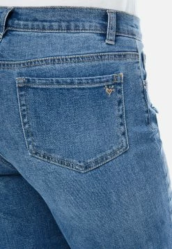 Adjmi Destructed Mini Mom Jeans