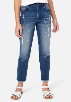Adjmi Embellished Mini Mom Jeans Bottoms