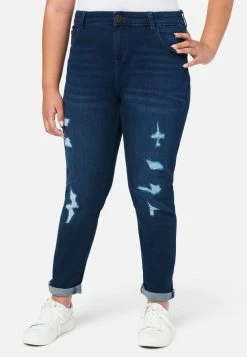 Adjmi Destructed Girlfriend Jeans Bottoms 13 Adjmi Destructed Girlfriend Jeans Bottoms