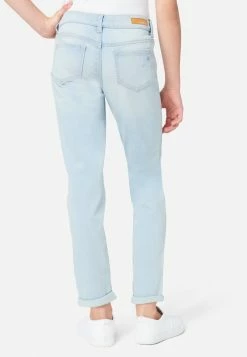 Adjmi Destructed Girlfriend Jeans Bottoms