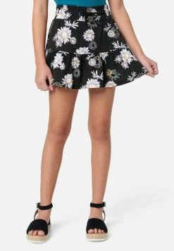 Adjmi Bottoms Patterned Tiered Skirt