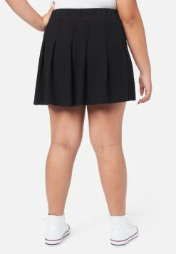 ADJMI Bottoms Pleated Varsity Skirt 