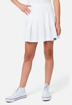 ADJMI Pleated Varsity Skirt  Bottoms