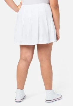 ADJMI Pleated Varsity Skirt  Bottoms