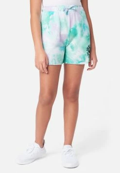 Adjmi Tie-Dye Graphic Shorts