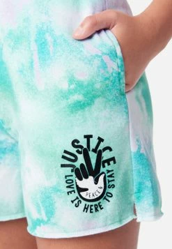Adjmi Tie-Dye Graphic Shorts