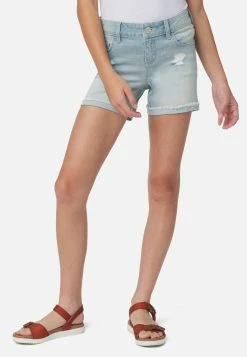 Adjmi Bottoms Midi Denim Shorts