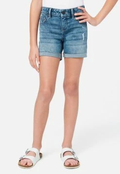 Adjmi Midi Denim Shorts