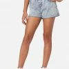 Adjmi Paperbag Denim Short Bottoms