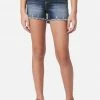 Adjmi Distressed Classic Denim Shorts Bottoms