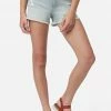 Adjmi Bottoms Distressed Classic Denim Shorts
