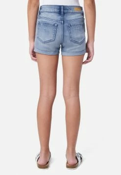 Adjmi Bottoms Distressed Classic Denim Shorts