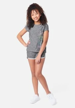 Adjmi Logo Graphic Dolphin Shorts Bottoms