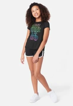 Adjmi Logo Graphic Dolphin Shorts Bottoms