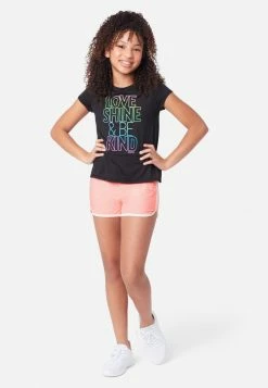 Adjmi Bottoms Logo Graphic Dolphin Shorts