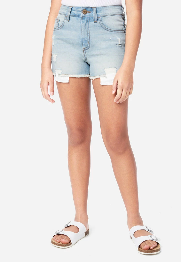 Adjmi Distressed Mini Mom Denim Shorts 3 Adjmi Distressed Mini Mom Denim Shorts