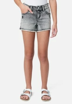 Adjmi Distressed Classic Denim Shorts Bottoms