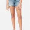 Adjmi Distressed Mini Mom Denim Shorts 2 Adjmi Distressed Mini Mom Denim Shorts