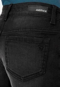 Adjmi Distressed Mini Mom Denim Shorts