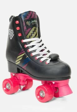 Sakar Bags & Accessories Striped Lace-Up Roller Skates