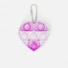 Atrium Bags & Accessories Tie-Dye Heart Pop Keychain