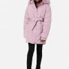 Adjmi Hooded Belted Parka Coat Outerwear 2 Adjmi Hooded Belted Parka Coat Outerwear