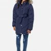 Adjmi Outerwear Hooded Belted Parka Coat