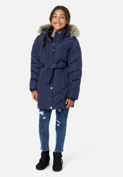 Adjmi Outerwear Hooded Belted Parka Coat
