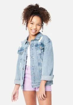 Adjmi Distressed Denim Jacket